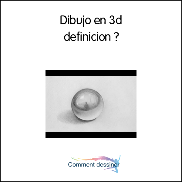 Dibujo en 3d definicion